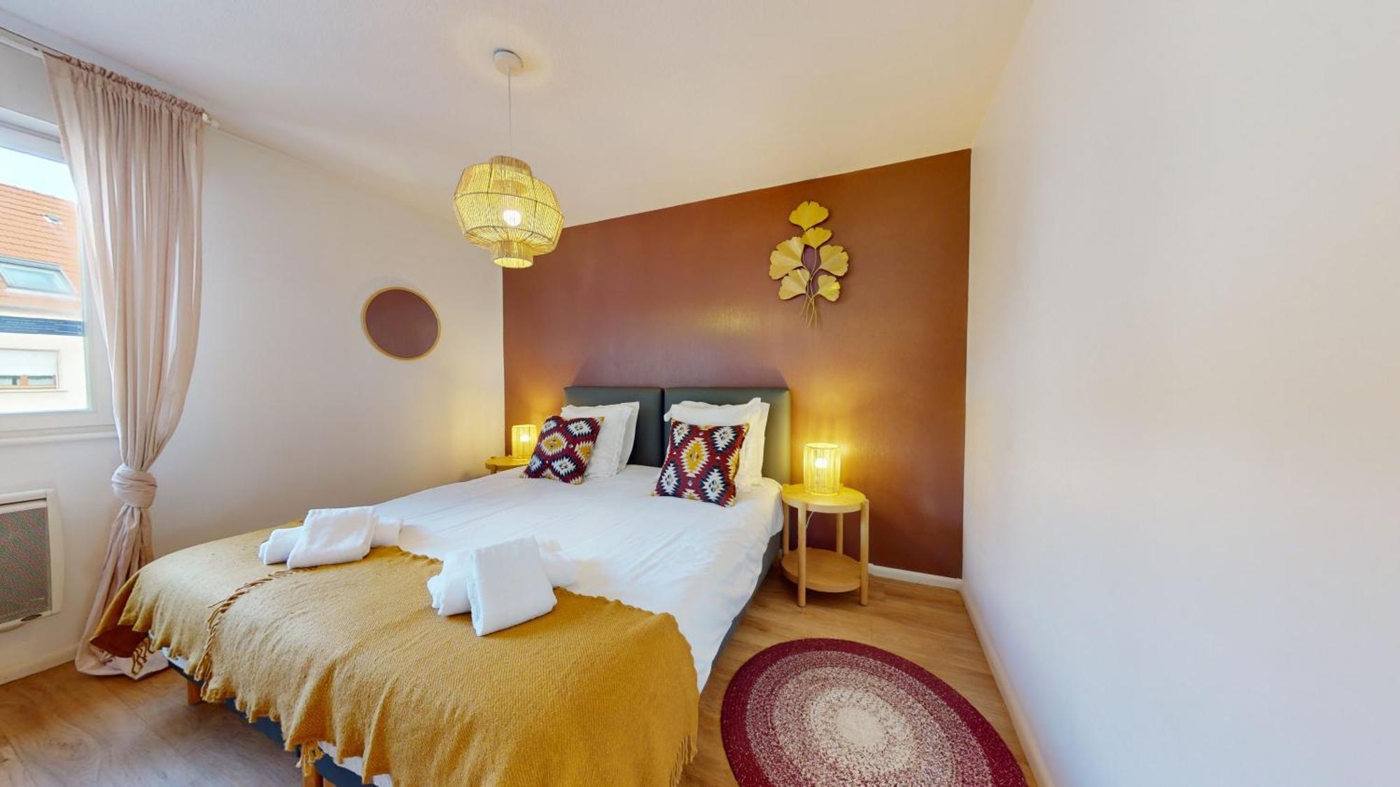 Elegance, Appartement 6 Pers 1 Parking Кольмар Екстер'єр фото