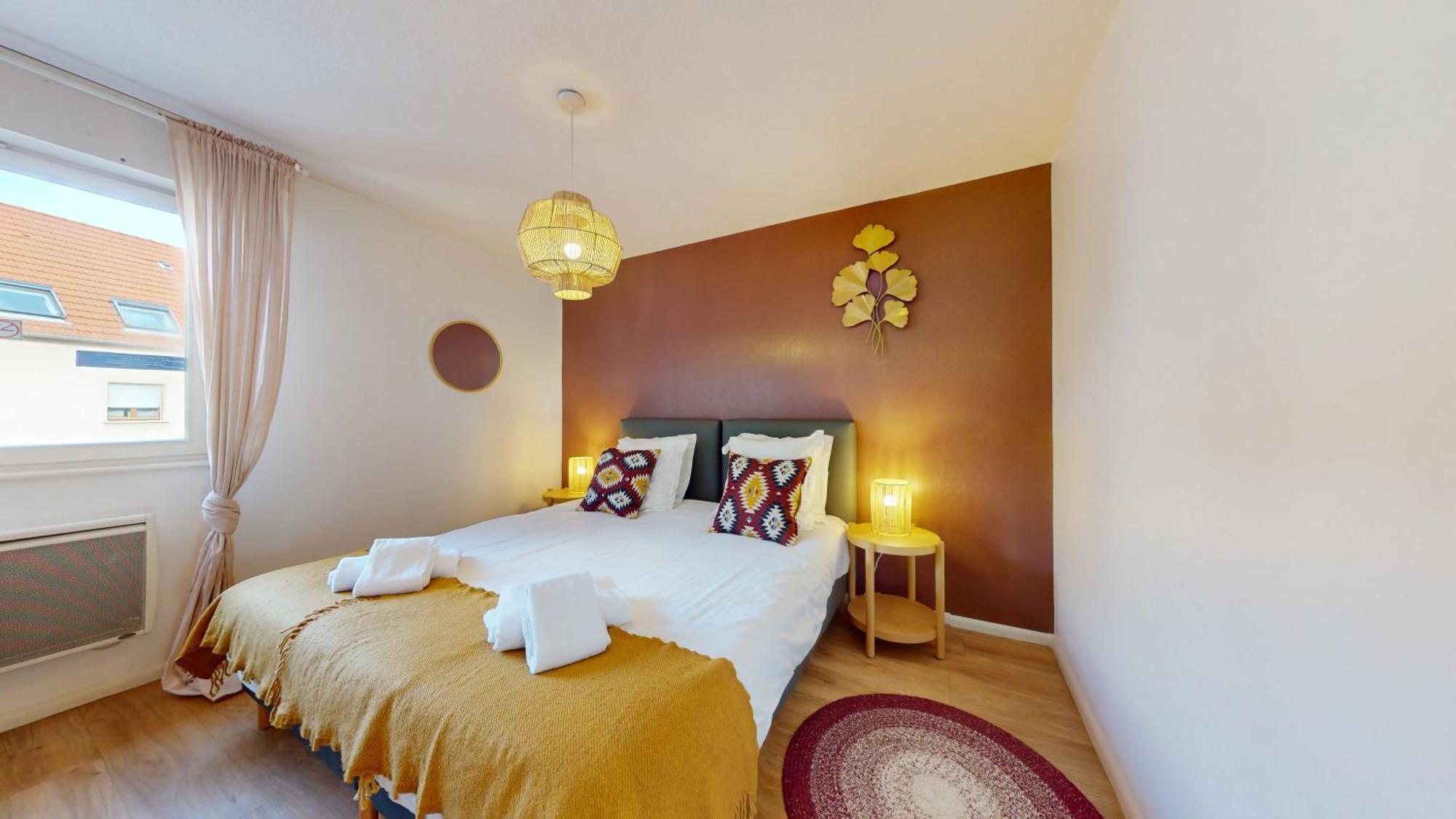 Elegance, Appartement 6 Pers 1 Parking Кольмар Екстер'єр фото