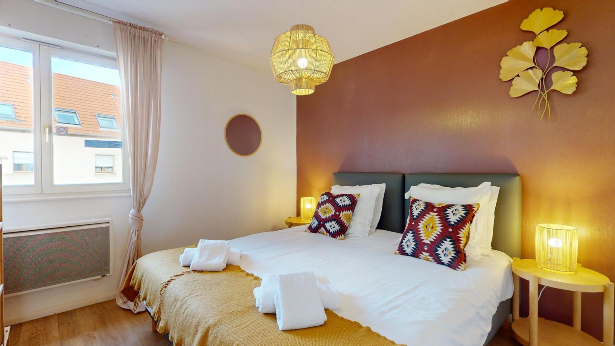 Elegance, Appartement 6 Pers 1 Parking Кольмар Екстер'єр фото