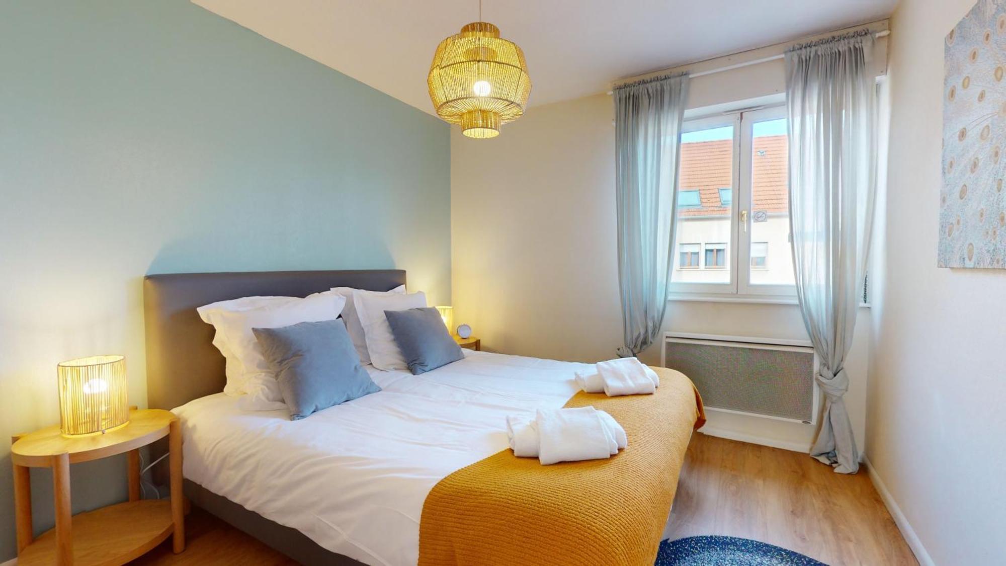 Elegance, Appartement 6 Pers 1 Parking Кольмар Екстер'єр фото