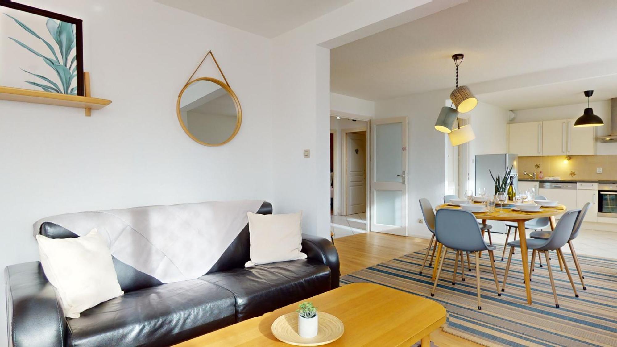 Elegance, Appartement 6 Pers 1 Parking Кольмар Екстер'єр фото