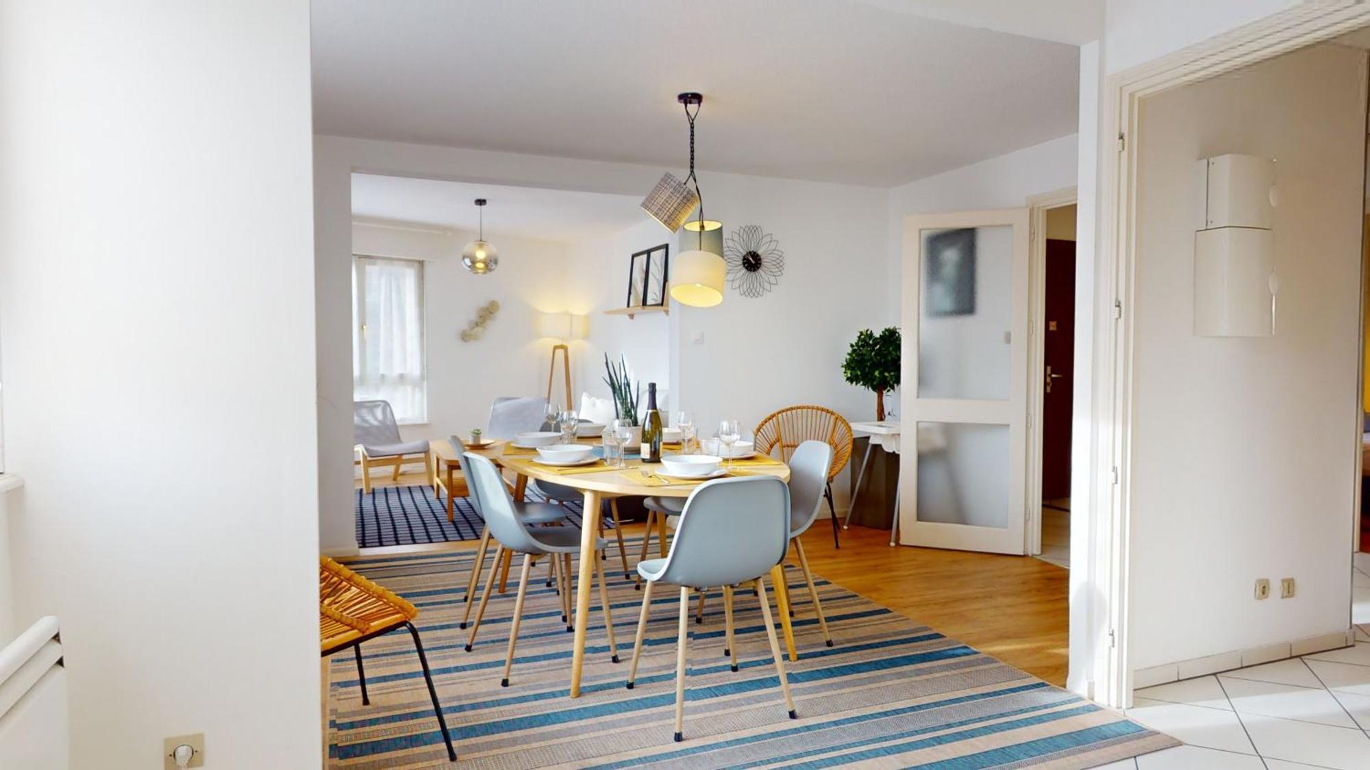 Elegance, Appartement 6 Pers 1 Parking Кольмар Екстер'єр фото